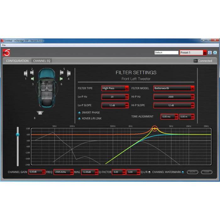 Mobridge M1000-M-DA3 DSP Professional MOST Interface - The Audio Co.