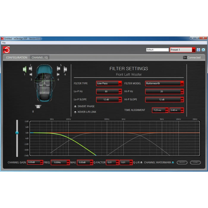 Mobridge M1000-M-DA3 DSP Professional MOST Interface - The Audio Co.