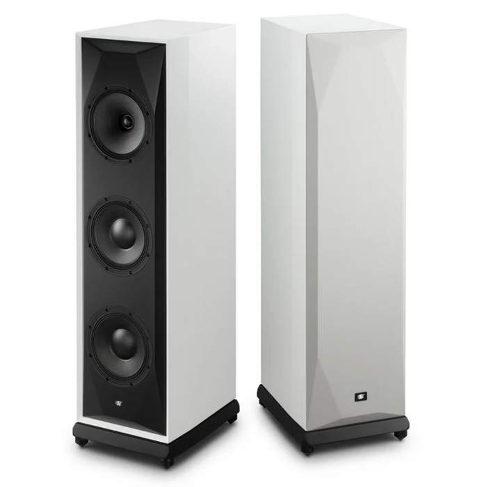 MoFi SourcePoint 888 Floorstanding Speaker (Pair) - White Satin - Home Speaker