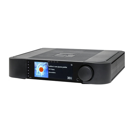 MOON by Simaudio 371 Streaming Amplifier - Black - Network Amplifier