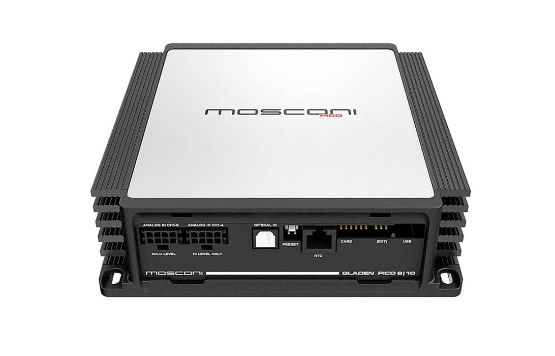 Mosconi Gladen PICO 8|10 DSP - Eight Channel DSP Amplifier - The Audio Co.