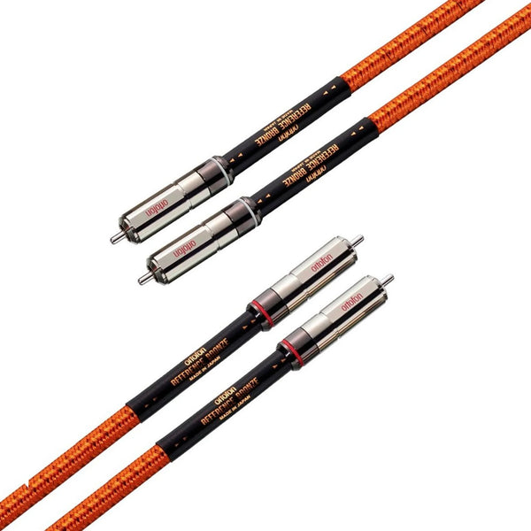 美品ortofon★7N Copper Twin Core Cable ortofon-reference-bronze-rca-