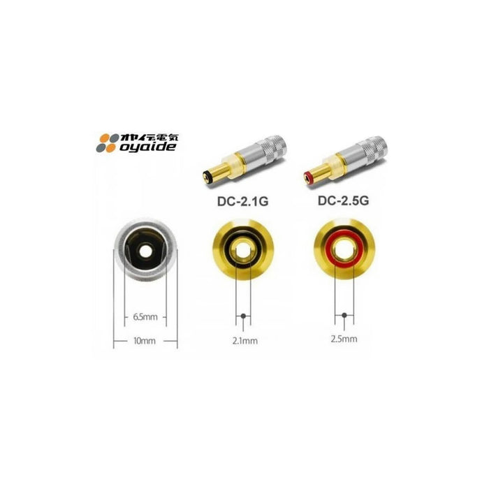 Oyaide DC-2.1G DC Power Connector - Power Distribution