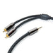 Pangea Premier 3.5mm to RCA Interconnect Aux Cable - The Audio Co.