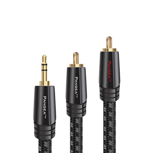 Pangea Premier 3.5mm to RCA Interconnect Aux Cable - The Audio Co.