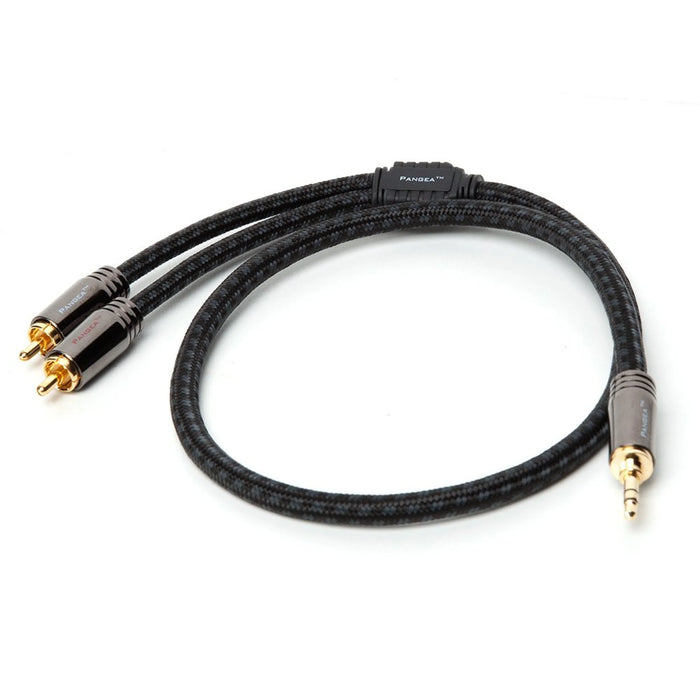 Pangea Premier 3.5mm to RCA Interconnect Aux Cable - The Audio Co.