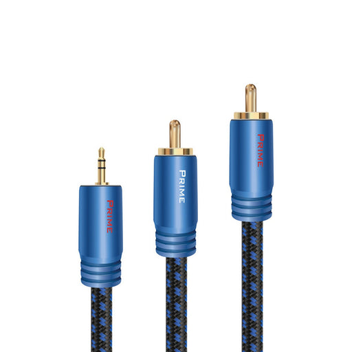 Pangea Prime 3.5mm to RCA Interconnect Aux Cable - The Audio Co.
