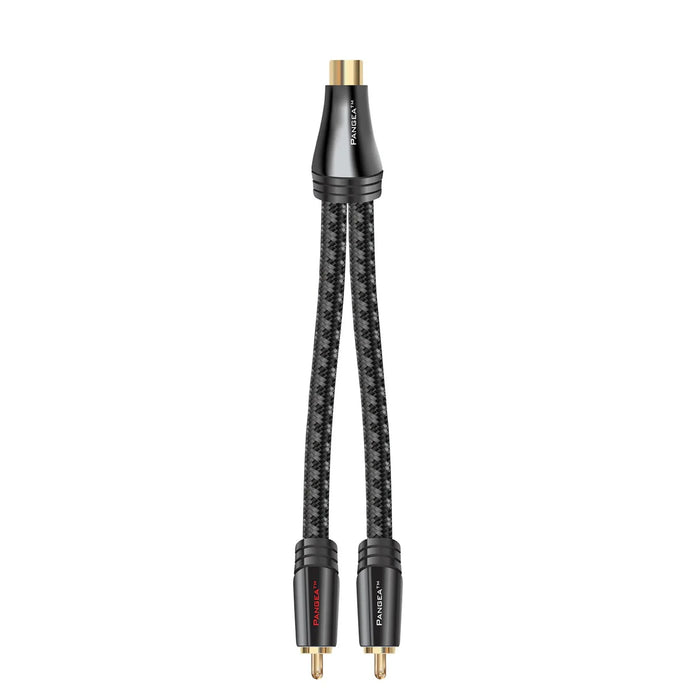 Pangea Xtreme Flexible Y Adapter RCA Interconnect Cable - The Audio Co.