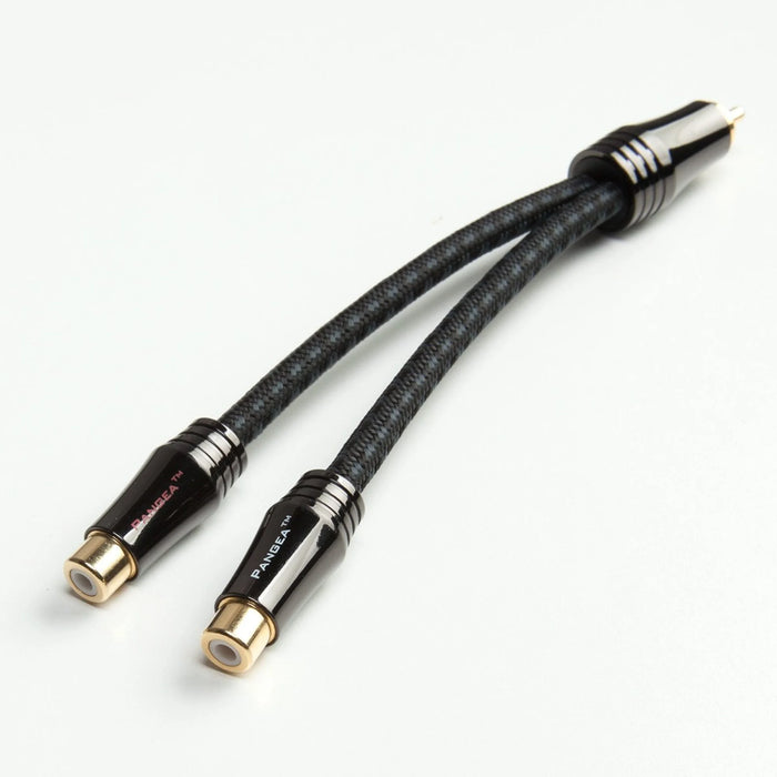 Pangea Xtreme Flexible Y Adapter RCA Interconnect Cable - The Audio Co.