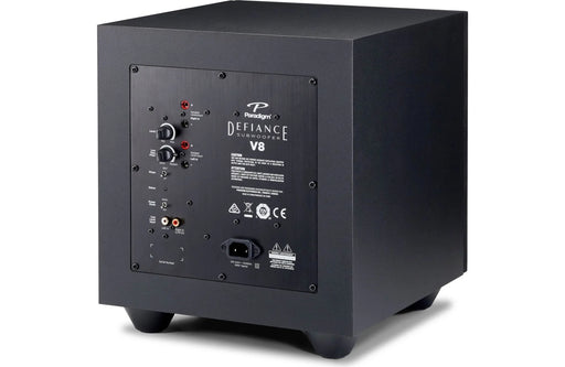 Paradigm Defiance V8 - 8inch Powered Subwoofer - The Audio Co.