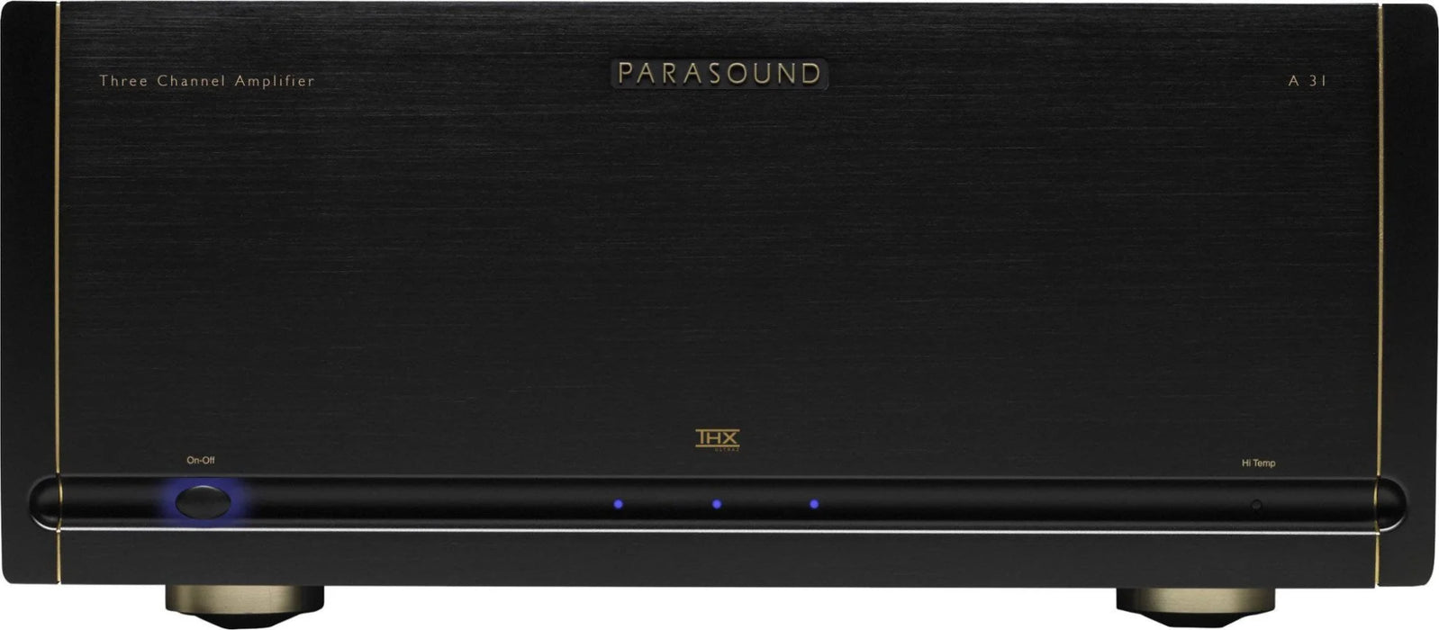 Parasound A31 Halo - Home Theatre Three Channel Power Amplifier - The Audio Co.