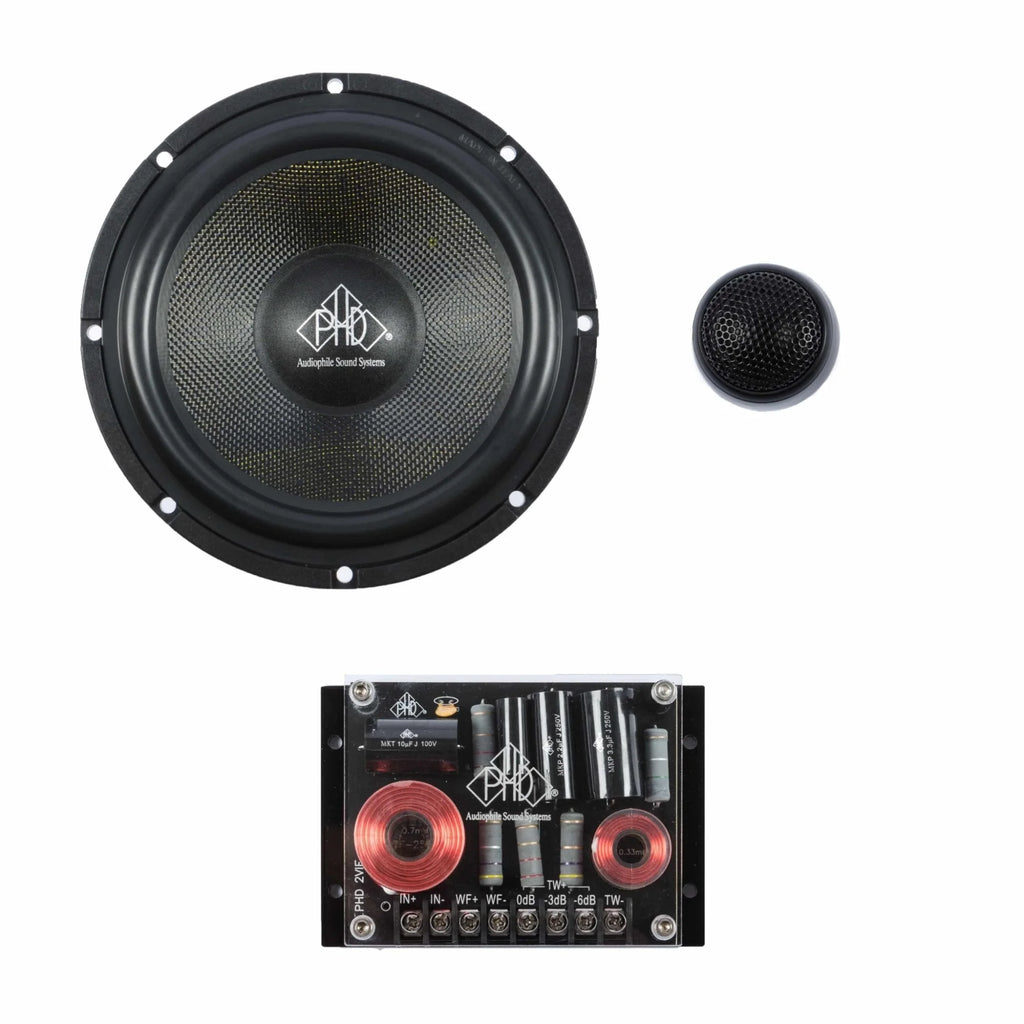 PHD Audiophile FB 6.1 KIT PRO - 6.5inch 2way Component — The Audio Co.