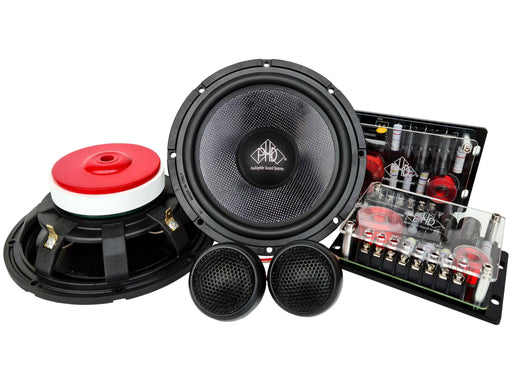 PHD Audiophile MF 6.1 KIT - 6.5inch 2way Component Speaker Set - The Audio Co.