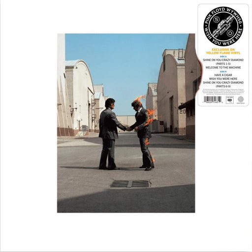 Pink Floyd - Wish You Were Here [50th Anniversary Edition] - 180g LP [Yellow Flame Colored Vinyl] - Music