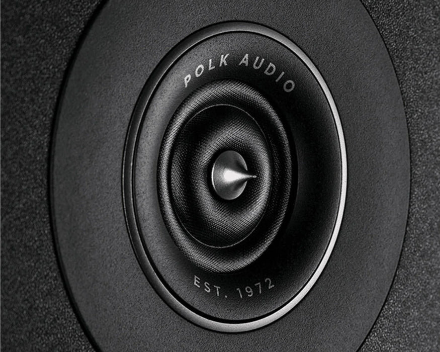 Polk Reserve R100 Bookshelf Speaker (Pair) - Black - Home Speaker