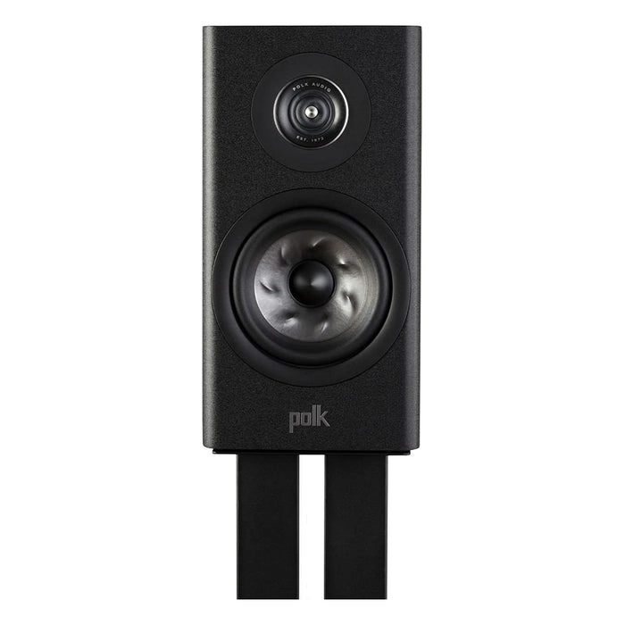 Polk Reserve R100 Bookshelf Speaker (Pair) - Black - Home Speaker