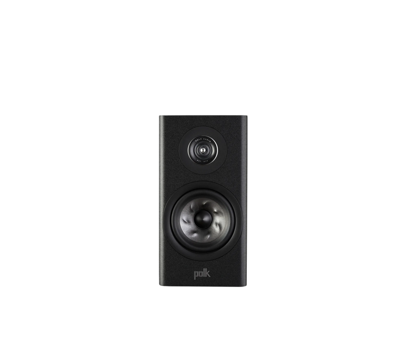 Polk Reserve R100 Bookshelf Speaker (Pair) - Black - Home Speaker