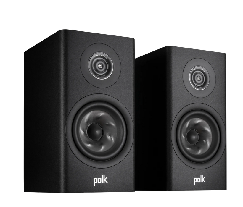 Polk Reserve R200 Bookshelf Speaker (Pair) - Black - Home Speaker