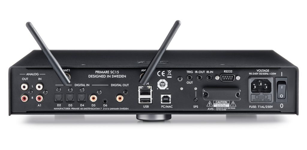 Primare SC15 Prisma Preamplifier and Network Player - The Audio Co.