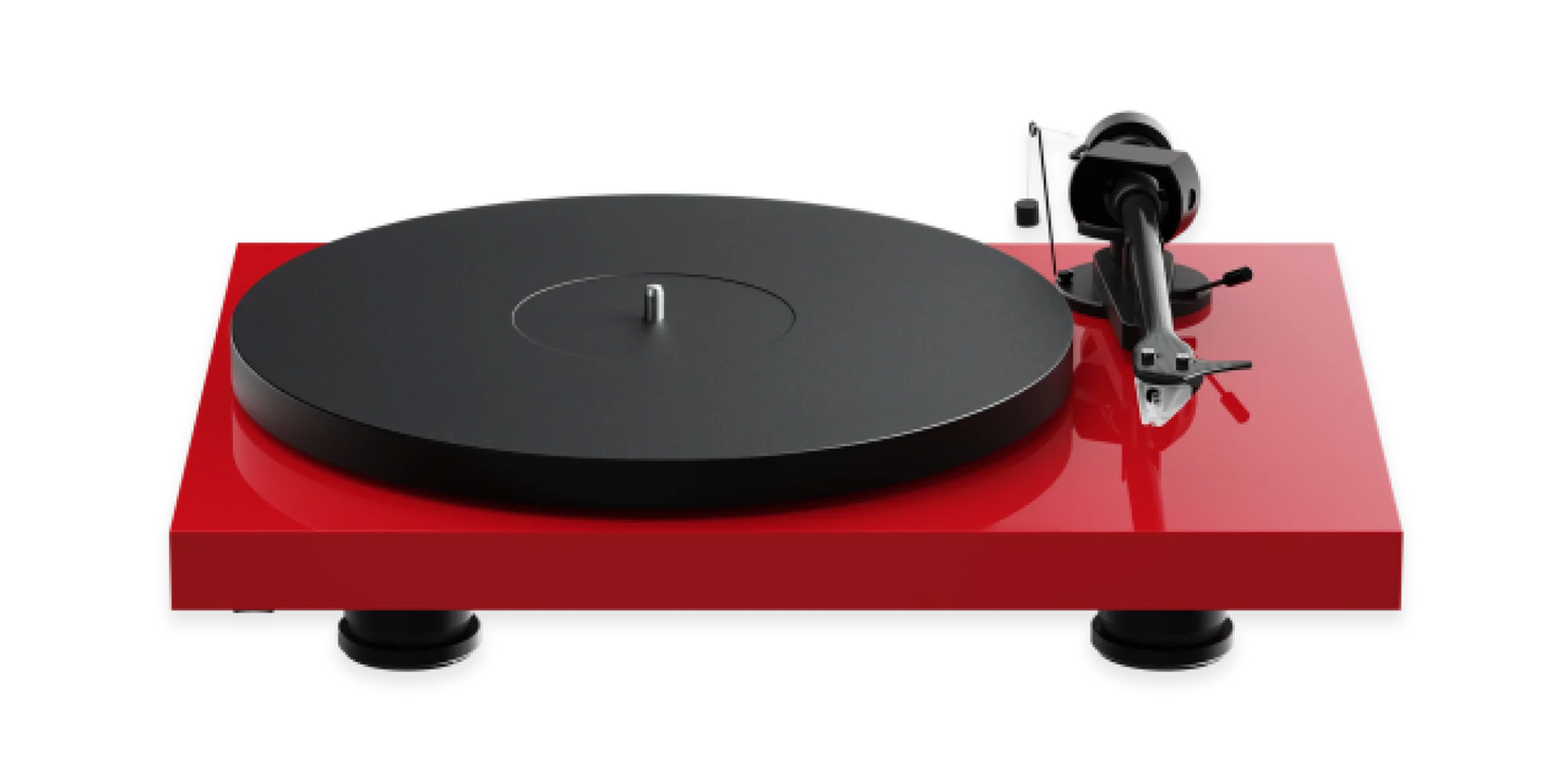 Pro-Ject Debut EVO 2 Vinyl Turntable - HG Red - Turntable