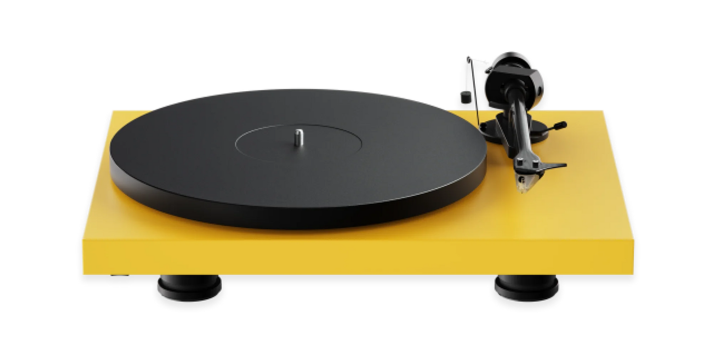 Pro-Ject Debut EVO 2 Vinyl Turntable - Satin Yellow - Turntable