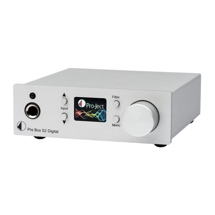 Pro-Ject Pre Box S2 Digital Digital-to-Analog Convertor - Silver - DAC