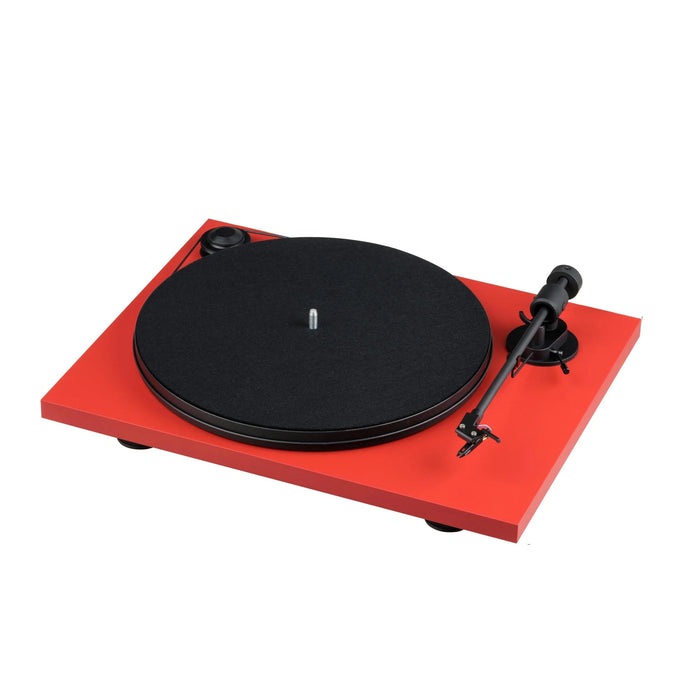 Pro-Ject Primary E Phono Vinyl Turntable - Red - Turntable