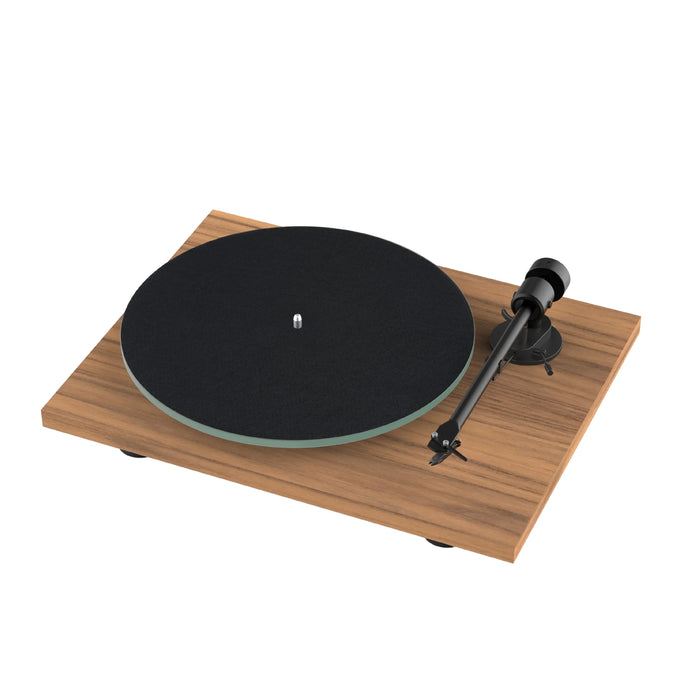 Pro-Ject T1 EVO BT Vinyl Turntable with Phono Stage and Bluetooth - Walnut - Turntable