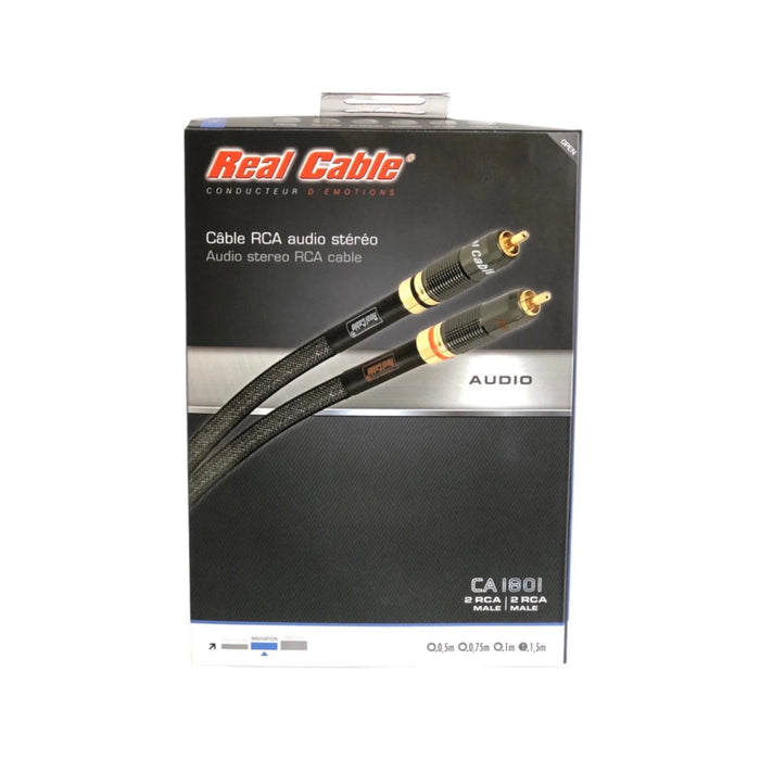 REAL Cable CA 1801 - RCA Interconnect Cable - The Audio Co.