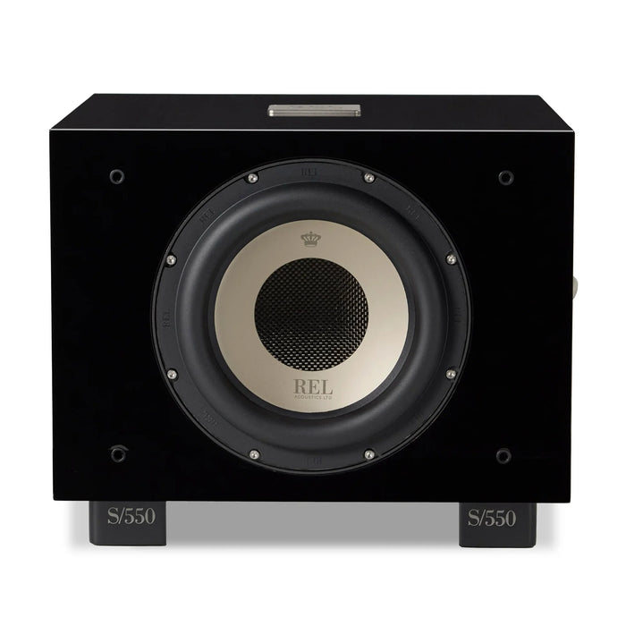 REL Acoustics S/550 10inch Powered Subwoofer - Home Subwoofer
