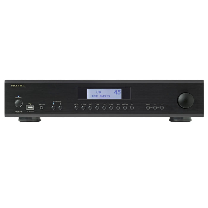 Rotel A12 MKII - Integrated Amplifier with Bluetooth & DAC - Integrated Amplifier