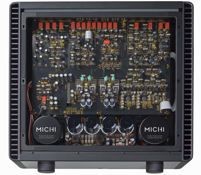 Rotel Michi P5 - Audiophile Stereo Preamplifier with Bluetooth & DAC - The Audio Co.