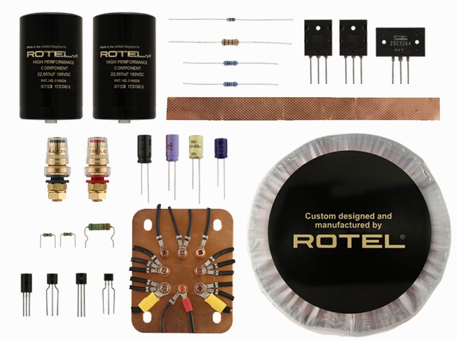 Rotel RMB 1585 MKII - Home Theatre Five Channel Power Amplifier - The Audio Co.