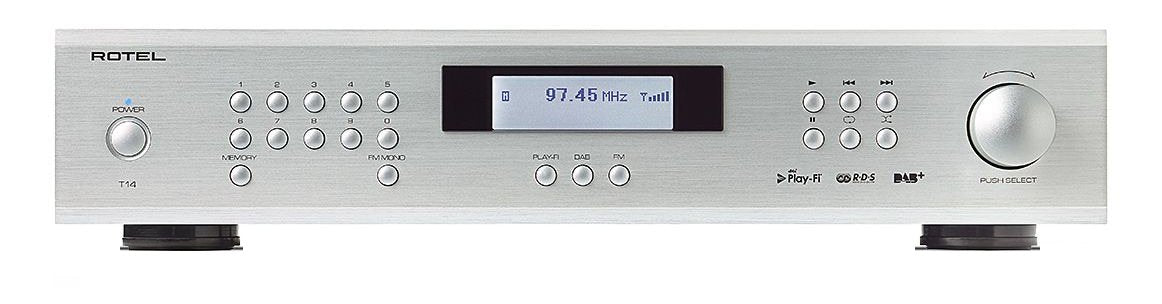 Rotel T14 - Music Streamer FM/DAB Tuner - The Audio Co.