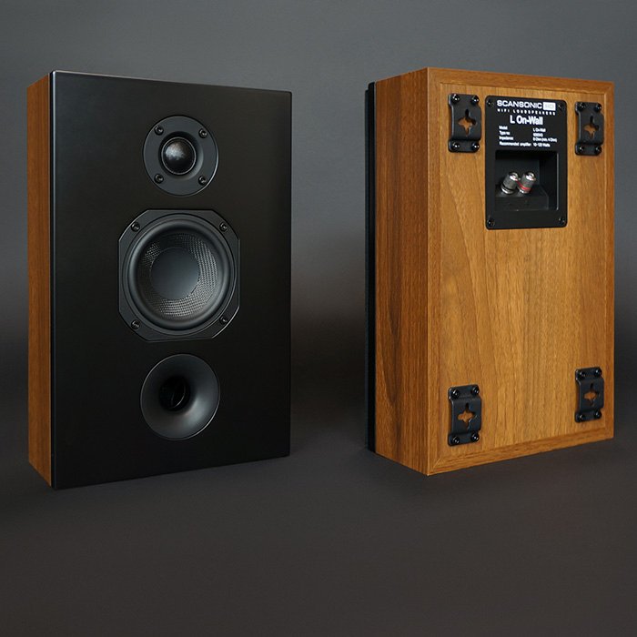 Scansonic L On-Wall Multipurpose Speaker (Pair) - The Audio Co.