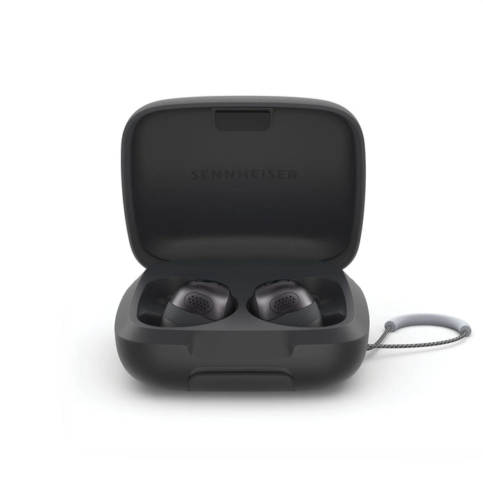 Sennheiser MOMENTUM Sport True Wireless Noise-Cancelling Earphones - Graphite - Wireless Headphones