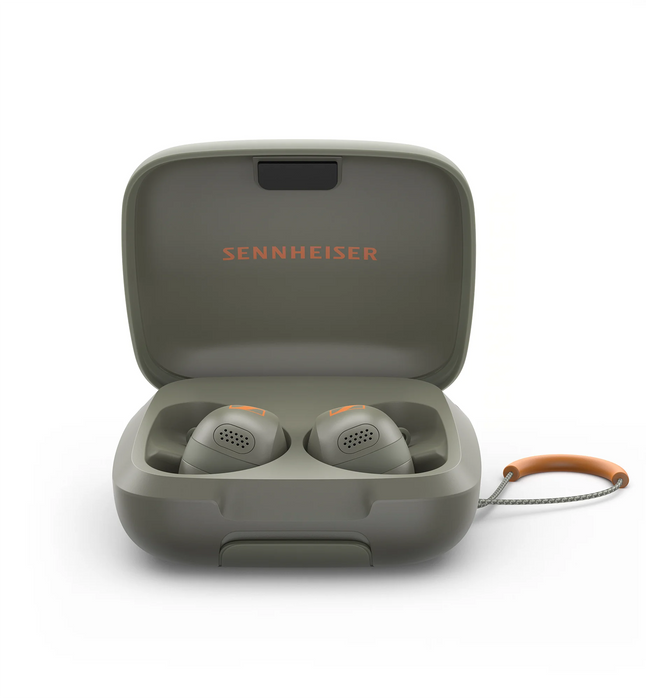 Sennheiser MOMENTUM Sport True Wireless Noise-Cancelling Earphones - Olive - Wireless Headphones