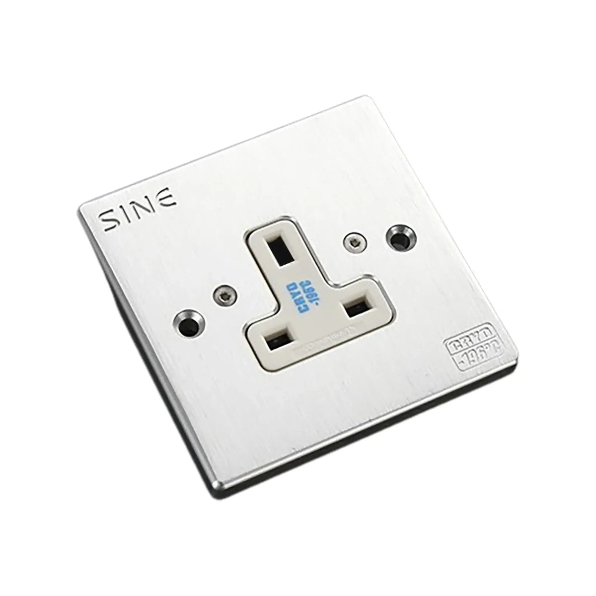 SINE SW-1P UK Mains Power Wall Socket — The Audio Co.
