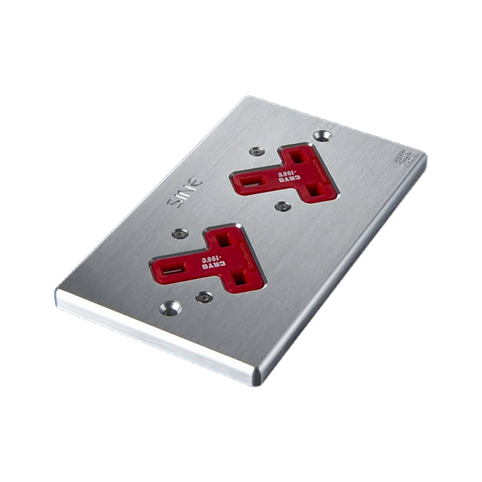 SINE SW-2LP UK Mains Power Wall Socket - Power Distribution