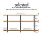 SolidSteel VL-3 - Vinyl Record Storage & Hi-Fi Rack - The Audio Co.