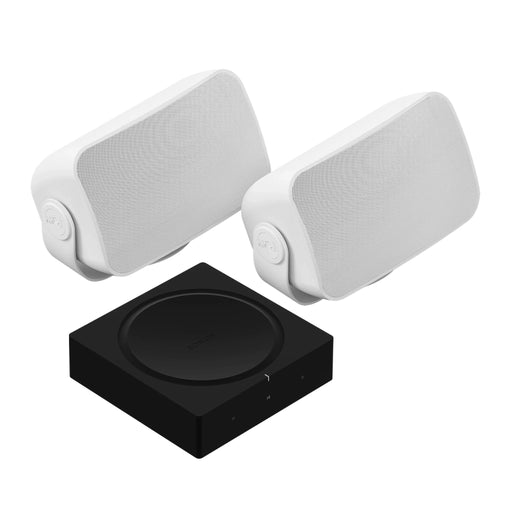 Sonos Outdoor Set with Amp - Outdoor Stereo System - The Audio Co.