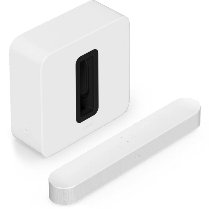 Sonos Premium Entertainment Set with Beam - White - Home Speaker