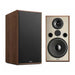 Spendor Classic 100Ti Bookshelf Speakers (Pair) Natural Walnut with Titanium Faceplate Home Speaker