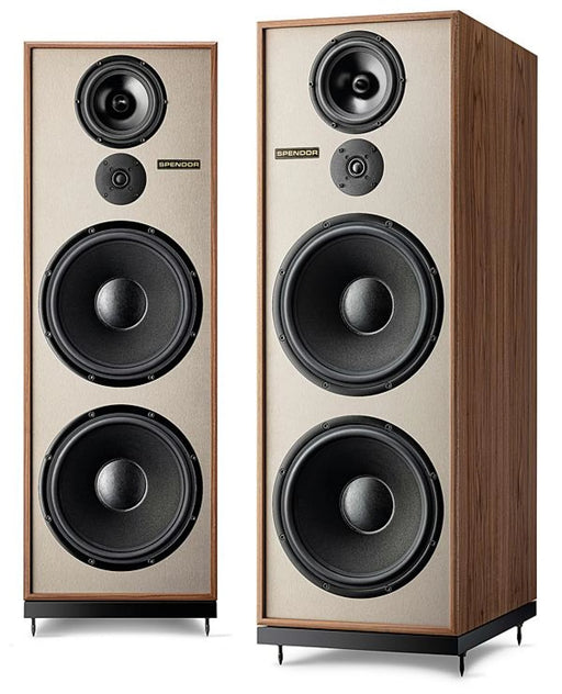 Spendor Classic 200Ti Floorstanding Speakers (Pair) Walnut with Titanium faceplate Home Speaker