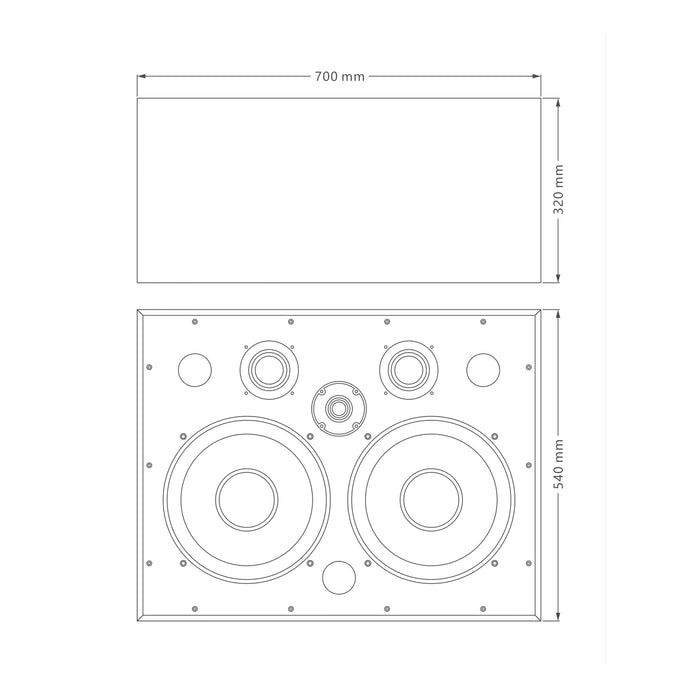 Spotless Eternal 12.5 Bookshelf Speaker (Pair) - Home Speaker