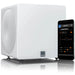 SVS 3000 Micro - 8inch Powered Subwoofer - Piano Gloss White - Home Subwoofer