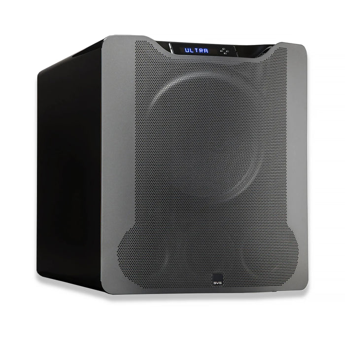 SVS PB 16 Ultra - 16inch Powered Subwoofer - Piano Black Gloss - Home Subwoofer