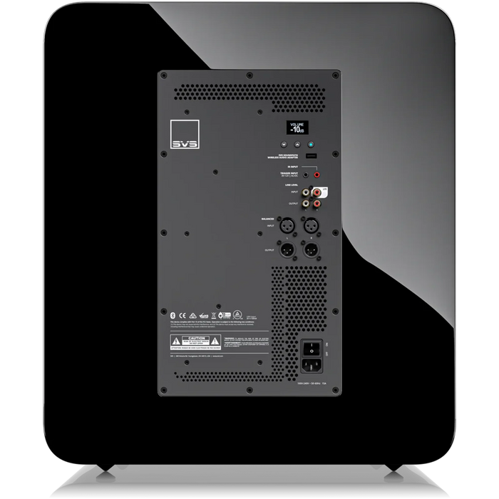 SVS PB-5000 R|Evolution 15inch Powered Subwoofer - Piano Black Gloss - Home Subwoofer