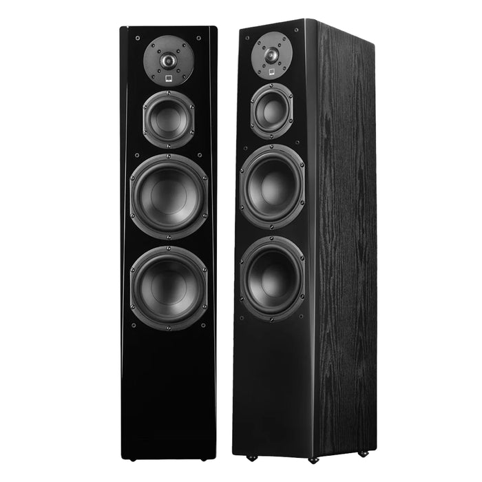 SVS Prime Tower Floorstanding Speaker (Pair) - Black Ash - Home Speaker