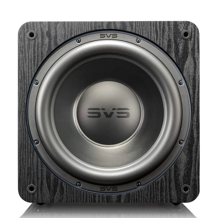 SVS SB 3000 - 13inch Powered Subwoofer - Black Ash - Home Subwoofer